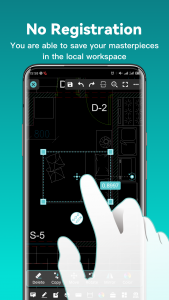 اسکرین شات برنامه DWG FastView-CAD Viewer & Editor  4