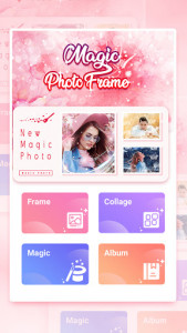 اسکرین شات برنامه Photo frame, Magic photo collage 1