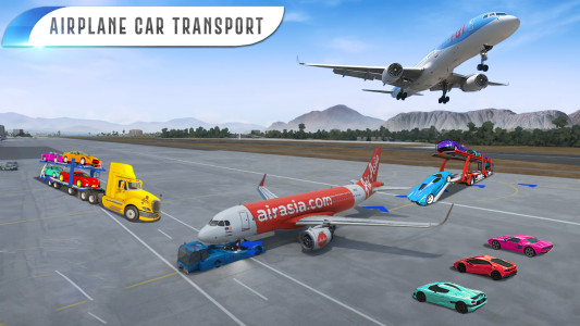 اسکرین شات 3 بازی Airplane Car Transporter Pilot