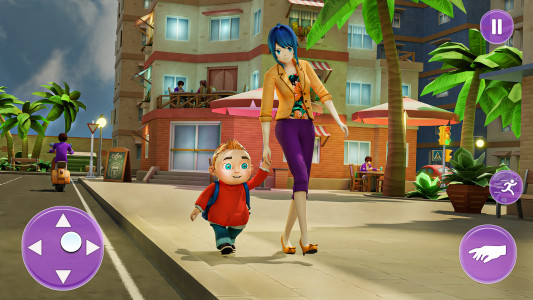 اسکرین شات 3 بازی Anime Mother Simulator 3d