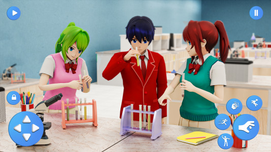 اسکرین شات 1 بازی Anime Highschool Girl Life Sim