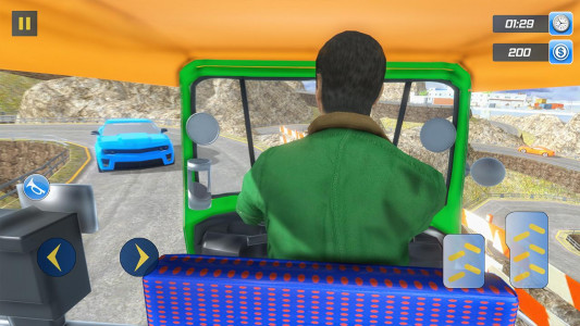 اسکرین شات بازی Offroad Tuk Tuk Rickshaw Driving Auto 4