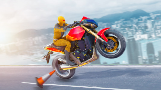 اسکرین شات 4 بازی Moto Race Stunt Motorbike Game