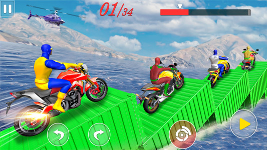 اسکرین شات 2 بازی Moto Race Stunt Motorbike Game