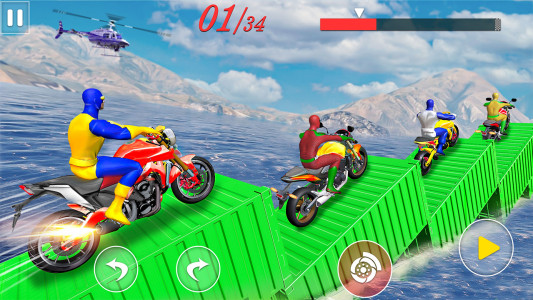 اسکرین شات بازی Moto Race Stunt Motorbike Game 2