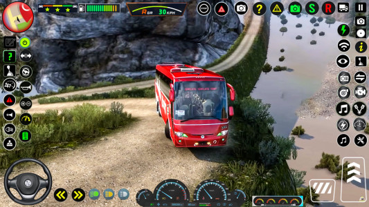 اسکرین شات بازی Coach Drive Simulator Bus Game 5