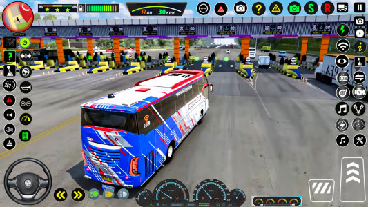 اسکرین شات بازی Coach Drive Simulator Bus Game 4