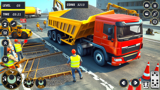 اسکرین شات 1 بازی Road Construction Builder Game