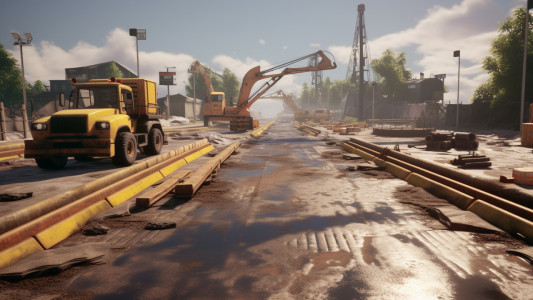 اسکرین شات 6 بازی Road Construction Builder Game