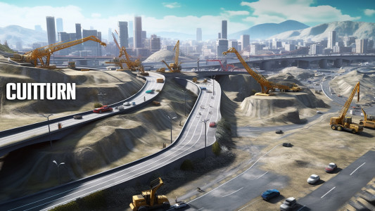اسکرین شات بازی Road Construction Builder Game 3