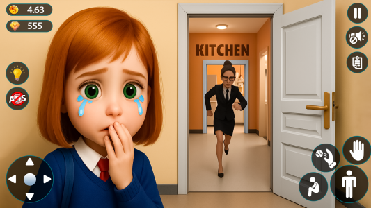 اسکرین شات 1 بازی SchoolGirl Escape Parent House