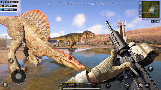 اسکرین شات 3 بازی Dinosaur Hunter Classic Games