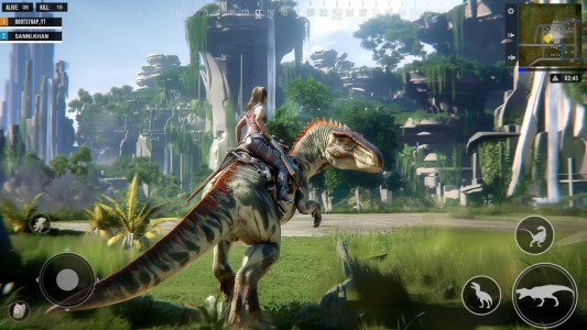 اسکرین شات 2 بازی Dinosaur Shores: Shooting Game