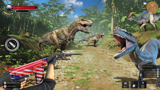 اسکرین شات بازی Dinosaur Hunter Classic Games 1