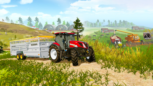 اسکرین شات بازی Village Farming Game Simulator 2