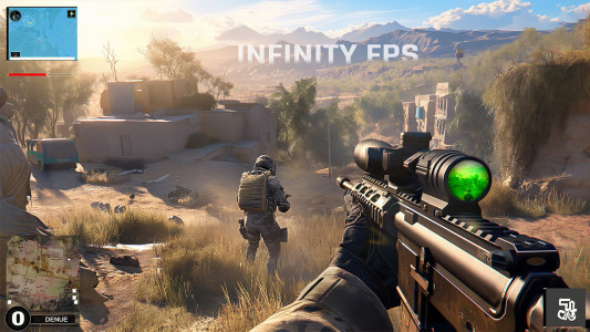 اسکرین شات بازی Infinity Fps: Shooting Games 1