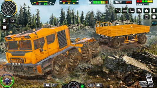 اسکرین شات برنامه Mud Offroad Runner Driving 3D 5