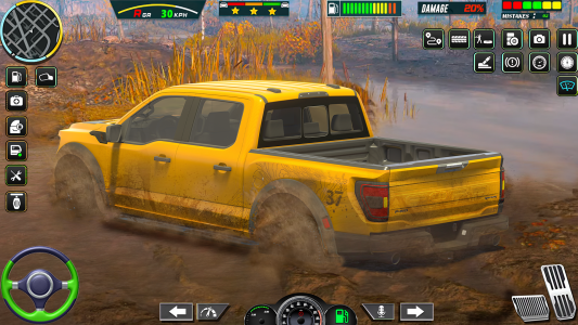 اسکرین شات برنامه Mud Offroad Runner Driving 3D 2