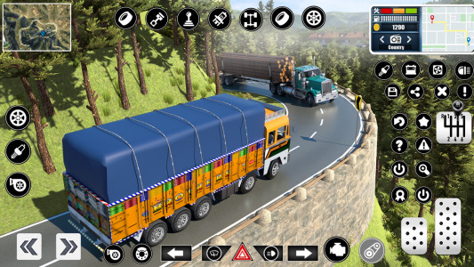 اسکرین شات بازی Truck Driving Simulator Games 1