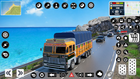اسکرین شات بازی Truck Driving Simulator Games 4