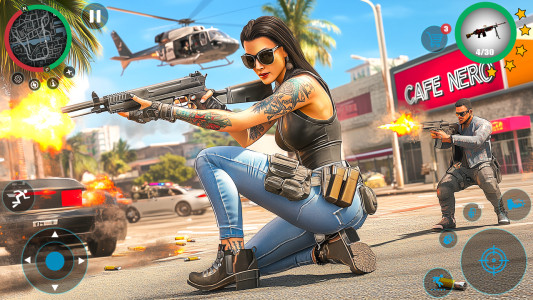 اسکرین شات 1 بازی City Ropehero: Fighting Games