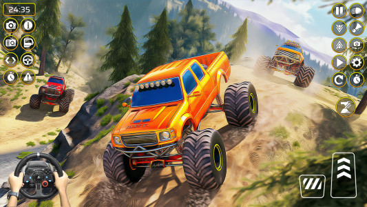 اسکرین شات بازی Monster Truck Racing Car Games 5