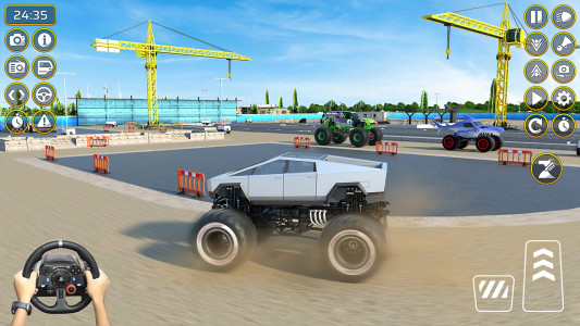 اسکرین شات بازی Monster Truck Racing Car Games 6