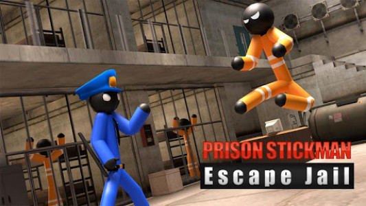 اسکرین شات برنامه Prison Stickman Escape Jail Survival 1