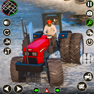 اسکرین شات بازی Indian Farming Tractor Games 2