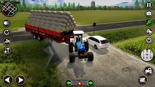 اسکرین شات بازی Indian Farming Tractor Games 6
