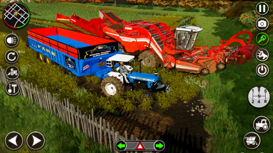 اسکرین شات بازی Indian Farming Tractor Games 7