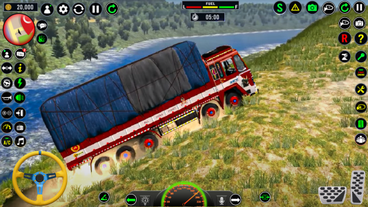 اسکرین شات بازی Truck Simulator: Indian Truck 4