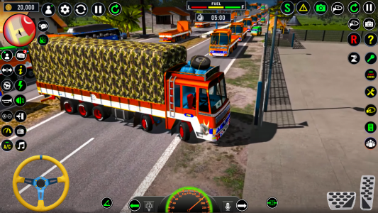 اسکرین شات بازی Truck Simulator: Indian Truck 3