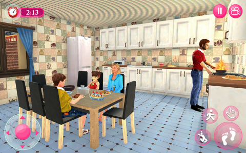 اسکرین شات بازی Virtual Family - Happy Dad Mom 4