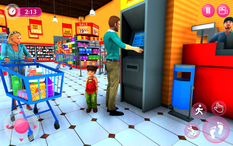اسکرین شات بازی Virtual Family - Happy Dad Mom 2
