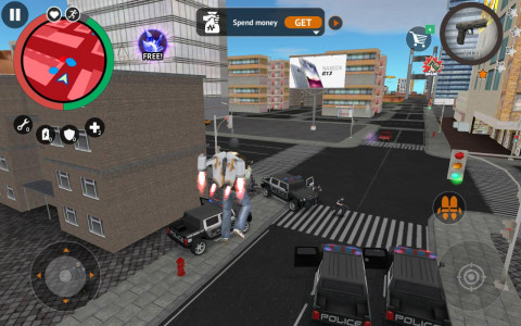 اسکرین شات بازی City theft simulator 4