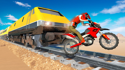 اسکرین شات بازی Bike vs. Train – Top Speed Tra 4