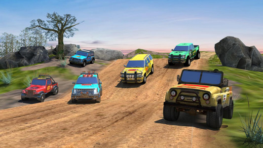 اسکرین شات 3 بازی 4x4 Offroad Jeep Driving Games