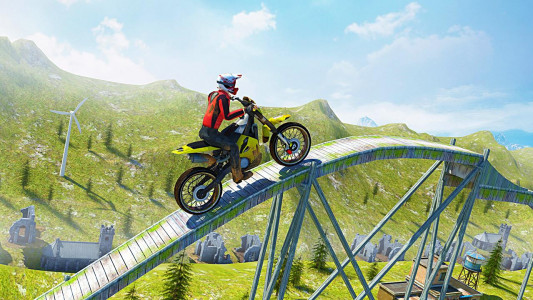 اسکرین شات بازی Stunt Bike Hero 5