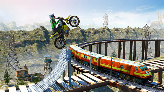 اسکرین شات 2 بازی Stunt Bike Hero
