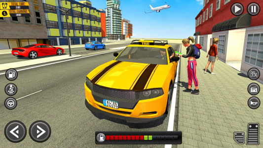 اسکرین شات بازی Crazy Taxi Car Driving Game 3D 5