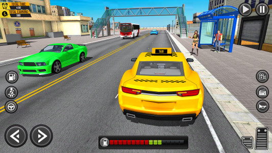 اسکرین شات بازی Crazy Taxi Car Driving Game 3D 4