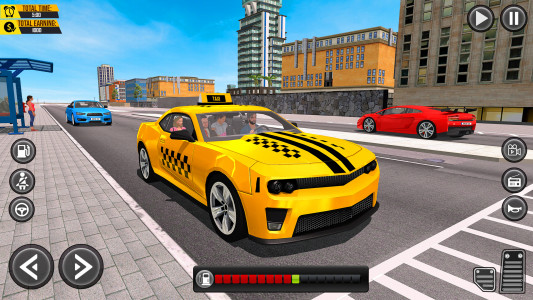 اسکرین شات بازی Crazy Taxi Car Driving Game 3D 3