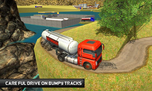 اسکرین شات بازی Offroad Oil Tanker Truck Drive 8