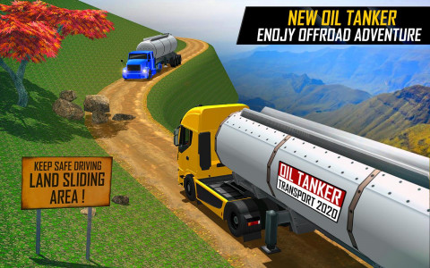 اسکرین شات بازی Offroad Oil Tanker Truck Drive 2