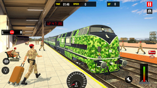 اسکرین شات بازی US Army Transport Train Games 1