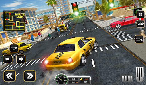 اسکرین شات بازی City Taxi Driving Cab 2020: Crazy Car Rush Games 8