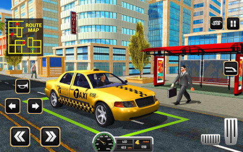 اسکرین شات بازی City Taxi Driving Cab 2020: Crazy Car Rush Games 3