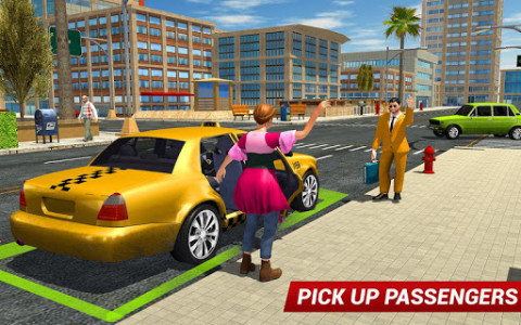 اسکرین شات بازی City Taxi Driving Cab 2020: Crazy Car Rush Games 4