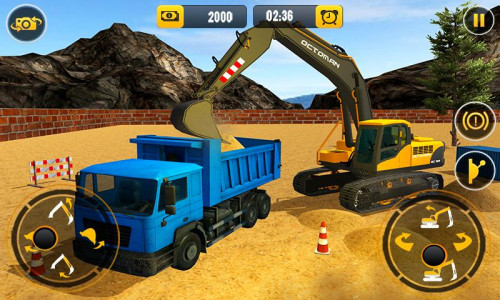 اسکرین شات بازی Excavator Dumper Truck Sim 3D 6